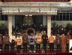 Pleno KPU Tetapkan Nomor Urut Peserta Pilpres 2024