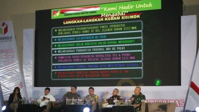 Polda Sulut dan Kodam XIII/Merdeka Tegaskan Netralitas di Pemilu 2024