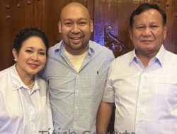 Unggah Foto Bertiga, Titiek Soeharto : Selamat Untuk Mas Bowo