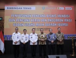 Tingkatkan Kualitas SDM , Pemprov Sumsel Gelar Bimtek Penyusunan Renbis dan RKA BUMD di Wilayah Sumsel