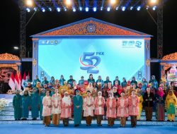 Tri Tito Karnavian Laporkan Capaian Pelaksanaan Program PKK di HKG PKK ke-52