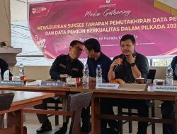 Apresiasi Coklit Capai 99 Persen, Ardiles Mewoh Ingatkan KPU Sulut Agar Kedepankan Kualitas