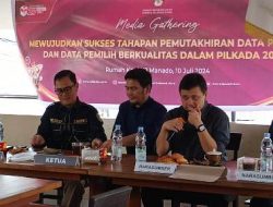 Ardiles Mewoh Sampaikan Dua Prestasi Terbaik Kinerja KPU dan Bawaslu Sulut ke DKPP RI