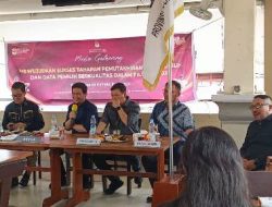 Gelar Evaluasi Bersama Media, KPU Sulut Klaim Proses Coklit Berjalan Lancar