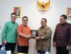 Konsultasi Status Masyarakat Pulau Ruang, Komisi I DPRD Sulut Temui Bawaslu RI