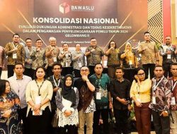 Bawaslu Minut Ikuti Konsolnas Dukungan Administrasi dan Tekni Kesekretarian Pengawasan Pemilu 2024