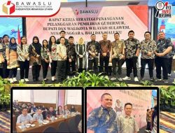 Kadiv P3S Bawaslu Minut Ikuti Rapat Kerja Strategi Penanganan Pelanggaran Pilkada Dari Bawaslu-RI