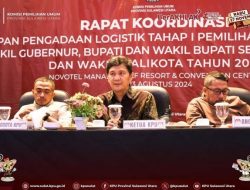 Mantapkan Persiapan, KPU Sulut Rakor Pengadaan Logistik Tahap I