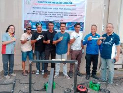 Penerapan IPTEK Pada Masyarakat, Polimdo Beri Pelatihan Pengelesan Kepada PKB GMIM Kharisma Buha