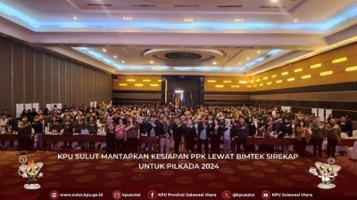 KPU Sulut Bimtek PPK Pilkada 2024 Penggunaan Sirekap