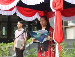 Polimdo Peringati Hardiknas, Alelo Bacakan Pidato Mendiktisaintek Tegaskan Komitmen Majukan Bangsa