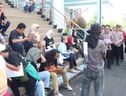 Datangi DPRD Sulut, Pondol Keraton Serukan Tolak Penggusuran Tanah dan Pelanggaran HAM