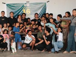 Berbagi Dengan Anak Pasar Bersehati, Justman Entjarau : Komitmen Dukung Pendidikan Anak