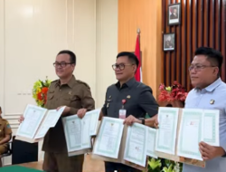 Perkuat Pengamanan Aset Negara, Bupati Joune Ganda Teken MoU Dengan Kejari Minut