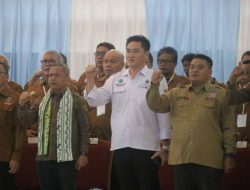 Royke Anter hadiri Pelantikan DPD Desa Bersatu Sulut