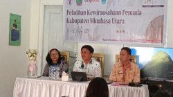 Pemkab Minut Buka Pelatihan Kewirausahaan di LKP Elkaem Tumou Tou