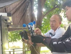 Polimdo Lakukan Pemasangan Alat Monitoring Pertumbuhan Karang Transplan di Desa Bahoi-Likupang