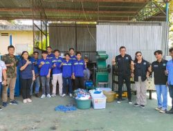 Kembangkan Potensi Wisata Alam Desa Sarawet Minut, Polimdo Terapkan Inovasi Ecobrik