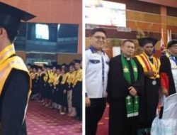 IKA Polimdo Dampingi Lulusan Perantauan Yang Diwisuda, Justman Entjarau : Teruslah Belajar dan Berinovasi