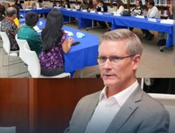 Direktur Polimdo Hadiri Diskusi Bersama U.S Coast Guard Vice Admiral