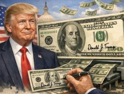 Peringatan 250 Tahun Kemerdekaan, Tanda Tangan Donald trump Akan Hiasi Uang Kertas AS