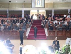 DPRD Sulut Beri Penghormatan Terakhir untuk Alm. Ir. Lexie Solang, Mantan Legislator Gerindra