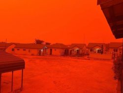 Menakutkan, Siklon Narelle Buat Langit Australia Berubah Merah Darah