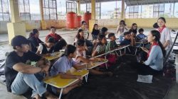 Edukasi Anak Pasar Bersehati, Himaju Akuntansi Polimdo Datangi Komunitas Dinding Manado