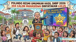 Polimdo Resmi Umumkan Hasil SNBP 2026 : 344 Calon Mahasiswa Dinyatakan Lulus