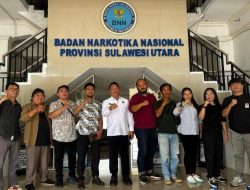 Lawan Narkoba, Forward Sulut Siap Jadi Mitra Strategis BNN Lewat Edukasi Informasi