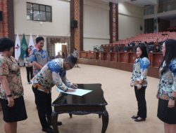 Apresiasi Tinggi Dedikasi Menli Menajang, Plt Sekwan Sulut Sambut Karen Sanger Sebagai Kasubag Baru