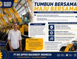 Bawa Enam Merek Unggulan, PT Big Dipper Machinery Indonesia Perkuat Cengkeraman Pasar di Sulawesi Utara