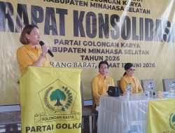 MEP dan CEP Turun Gunung, Rapatkan Barisan Golkar di Minahasa Selatan