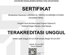 Prodi D-III Akuntansi Polimdo Kantongi Akreditasi Unggul, Perkuat Kualitas Pendidikan Vokasi