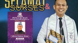Pdt. Dr. Alfrets Daleno Dikukuhkan sebagai Konselor Psikospiritual AKPIN, Polimdo Sampaikan Apresiasi