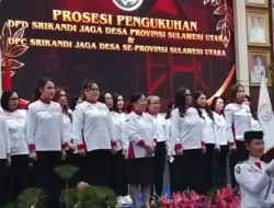 Angelia Wenas dan Vionita Kuerah Resmi Nakhodai Srikandi Jaga Desa Boltim dan Sitaro