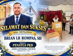 Dipercaya Pimpin PKB GMIM Anthiokia Cibubur, Brian Rompas: “Ini Panggilan Untuk Melayani dan Menjadi Teladan”