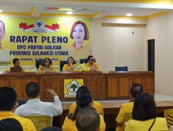 Pimpin Pleno Perdana, Michaela Paruntu Resmi Rilis Kabinet Golkar Sulut 2025–2030