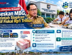 Pemda Diminta Kreatif Sukseskan MBG, Pemerintah Siapkan Insentif Miliaran Rupiah
