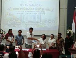 Dorong Calon Alumni Polimdo Manfaatkan Kesempatan Campus Hiring PT GMT, Juliet Makinggung Tekankan Pentingnya Mental Tangguh